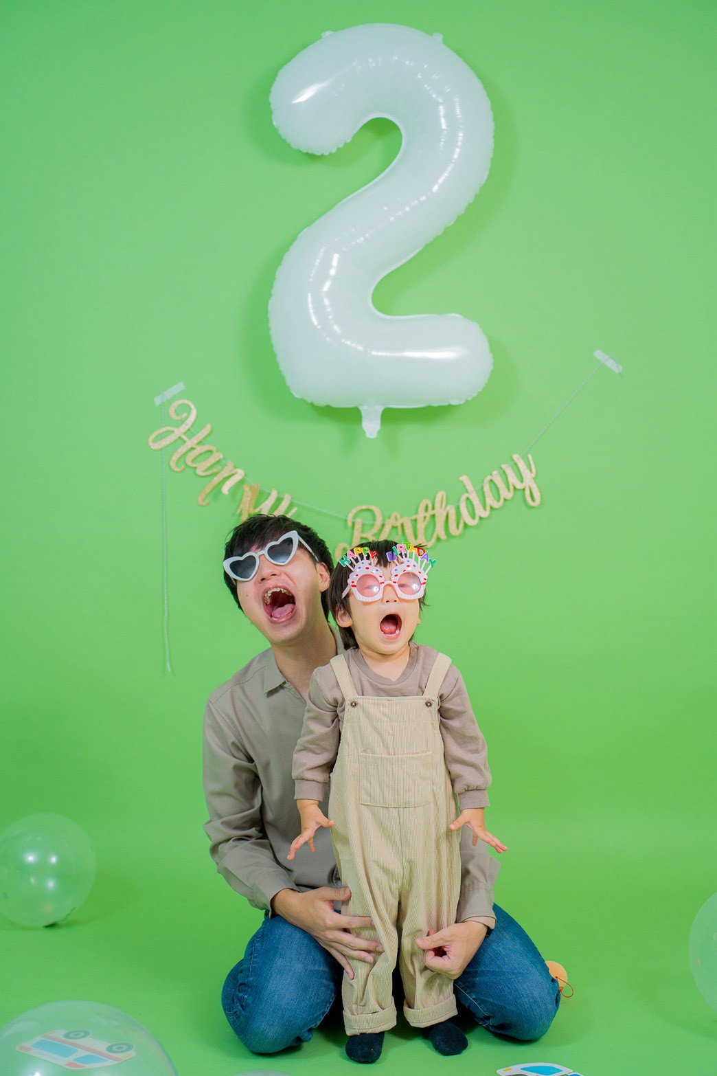 高槻で安いフォトスタジオで撮影の様子